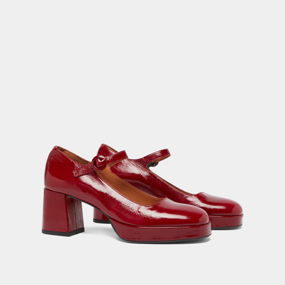 Babies à talons et brides uniques