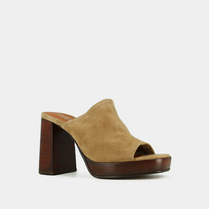 Mules à talons